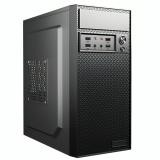 CASE CM24KTRA001C MINI TOWER SIN VENTILACIÓN INCLUIDA CON PANEL LATERAL Y CON FUENTE DE PODER 600W NEGRO