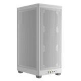 CASE CORSAIR 2000D AIRFLOW MINI TOWER SIN VENTILACIÓN INCLUIDA CON REJILLAS DE ACERO CC-9011245-WW BLANCO