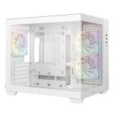 CASE DEEPCOOL CG330 3F WH MID TOWER VENTILADORES 3 DE 120MM CON PANEL FRONTAL Y LATERAL R-CG330-WHNGM3-G BLANCO
