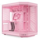 CASE GAMING  HYTE Y70 MID TOWER SIN VENTILACIÓN INCLUIDA CON VIDRIO FRONTAL Y LATERAL CS-HYTE-Y70-SM ROSADO