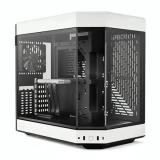 CASE GAMING HYTE Y60 MID TOWER  VENTILADORES 3 DE 120MM CON VIDRIO FRONTAL, LATERAL Y ESQUINA CS-HYTE-Y60-BW BLANCO / NEGRO
