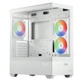 CASE GAMING RGB AEROCOOL P500D DIGI-G-WT-V1 MID TOWER VENTILADORES 3 DE 120MM CON PANEL FRONTAL Y LATERAL ACCM-PN07033.21 BLANCO