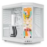 CASE HYTE Y70 TOUCH INFINITE TORRE MEDIA VIDRIO TEMPLADO CON PANTALLA TÁCTIL 14.9 PULG GEN 3 CS-HYTE-Y70TTI-WW BLANCO