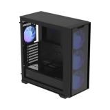 CASE RGB FORMULA V AIR POWER GX600 PLUS MID TOWER 4X140/120MM MALLA FRONTAL Y VIDRIO TEMPLADO LATERAL SIN FUENTE DE PODER 4711401668503 NEGRO
