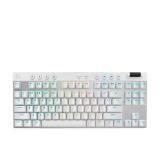 TECLADO GAMING RGB LOGITECH G PRO X TKL MECÁNICO INALÁMBRICO INGLÉS 920-012143 BLANCO