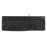 TECLADO LOGITECH K120 CORDED ALÁMBRICO USB INGLÉS 920-002478 NEGRO
