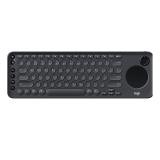 TECLADO LOGITECH K600 MEMBRANA INALÁMBRICO BLUETOOTH  INGLÉS CON TOUCHPAD INTEGRADO 920-008824 NEGRO