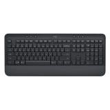 TECLADO LOGITECH K650 SIGNATURE MEMBRANA INALÁMBRICO BLUETOOTH ESPAÑOL 920-010910 NEGRO
