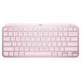 TECLADO LOGITECH MX KEYS MINI MEMBRANA INALÁMBRICO BLUETOOTH INGLÉS 920-010474 ROSADO