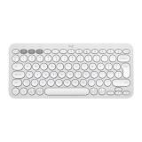 TECLADO LOGITECH PEBBLE KEYS 2 K380S MEMBRANA INALÁMBRICO BLUETOOTH ESPAÑOL 920-011784 BLANCO