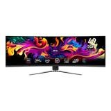 MONITOR 49 PULG MSI MPG 491CQP QD-OLED 5120 X 1440 144HZ 0.03MS CERTIFICACION VESA CLEARMR 8000 DISPLAY HDR NEGRO 9S6-3FA84T-002