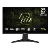 MONITOR GAMING MSI 25 PULG MAG 255F X24 PLANA 1920X1080 FULL HD 240 HZ RAPID IPS AMD FREESYNC PREMIUM HDMI / DISPLAYPORT 9S6-3BC91M-001 NEGRO