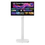 MONITOR INTELIGENTE LG 32U889SA-W 31.5 PULG PLANO TÁCTIL 4K UHD 60HZ IPS WEBOS HDMI / USB-C BLANCO