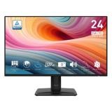 MONITOR MSI PRO MP242A E2 23.8 PULG PLANO 1920 x 1080 120Hz IPS HDMI Y DISPLAYPORT 9S6-3PD1CT-002 NEGRO NEGRO