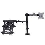 SOPORTE DE ESCRITORIO PARA MONITOR Y LAPTOP NOVA FDBM2008001C 14 PULG-32 PULG VESA 75X75 100X100 8KG NEGRO