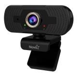 CAMARA WEB NOVA AWM12002002C 1080P FULL HD USB 2.0 CON MICROFONO INCLUIDO NEGRO