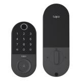 CERRADURA INTELIGENTE TP LINK TAPO DL110(US) HUELLA CODIGO RFID LLAVE WIFI 2.4 GHZ BLE APP NEGRO