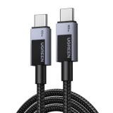 CABLE UGREEN L524 USB-C A USB-C PD 3A 2M 55775 GRIS