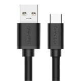 CABLE UGREEN US184 USB-A 3.0 A USB-C 1M 20882 NEGRO