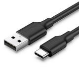 CABLE UGREEN US287 USB-A 2.0 A USB-C  1.5M 60117 NEGRO