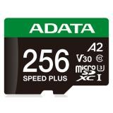 MEMORIA MICRO SDXC 256GB ADATA SPEED PLUS 180/160 MB/S COMPATIBLE CON DRONES NINTENDO 4K UD256GUI3V30A2SP-RA1
