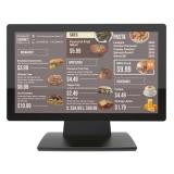 MONITOR DE PUNTO DE VENTA NOVA LM15S3XP001C 15.6 PULG 1920X1080 PANEL SHARP TACTIL CAPACITIVO 10 PUNTOS VGA+HDMI+USB BASE PLEGABLE NEGRO